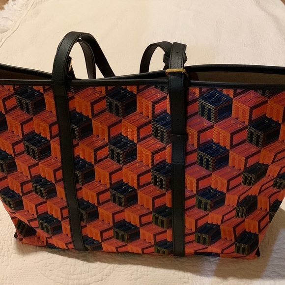 MCM jacquard shopper tote NWT - Picture 9 of 17